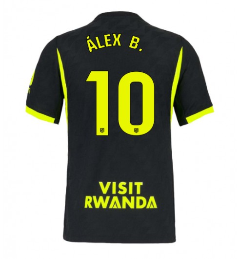 Atletico Madrid Alex Baena #10 Bortedrakt 2026-27 Korte ermer Atletico Madrid Alex Baena #10 Bortedrakt 2026-27 Korte ermer